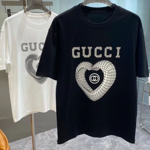 Replica Designer Gucci Casual Fashion Round Neck Short Sleeve T-Shirt