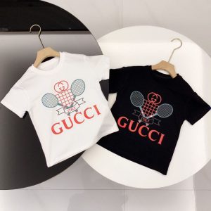 Replica Designer Gucci Children Short-Sleeved T-Shirt