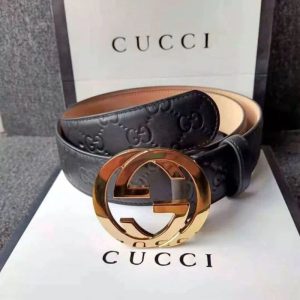 Replica Designer Gucci Cool Men Double G Classic Fashion Belt