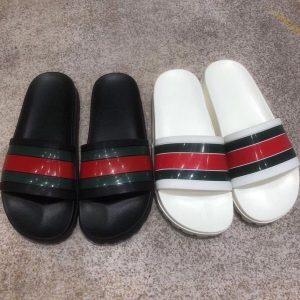 Replica Designer Gucci Couple Men Women Classic Non-Slip Thick Bottom Slippers