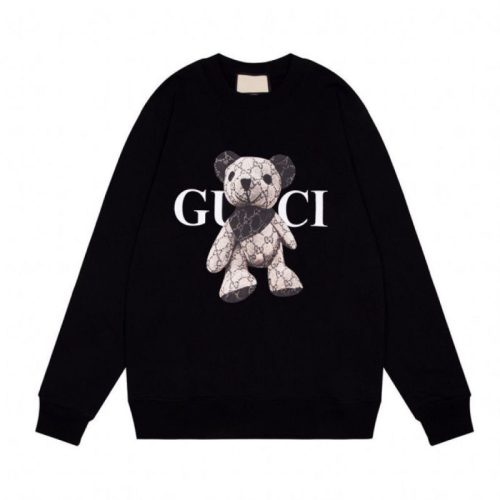 Replica Designer Gucci Crewneck Lettered Sweatshirt