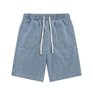 Replica Designer Gucci Denim Shorts