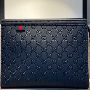 Replica Designer Gucci Embossed Clutch