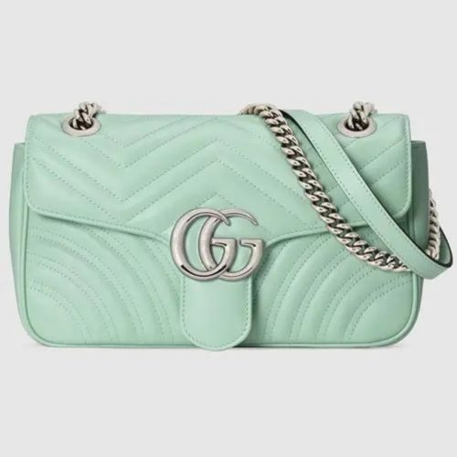 Replica Designer Gucci Fashion Double G Messenger Chain Bag
