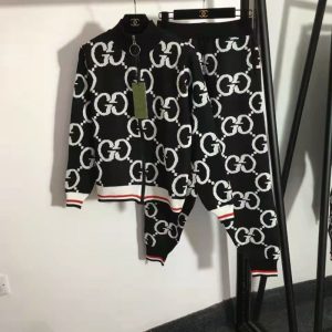 Replica Designer Gucci Fashion Knit Two-Piece Set