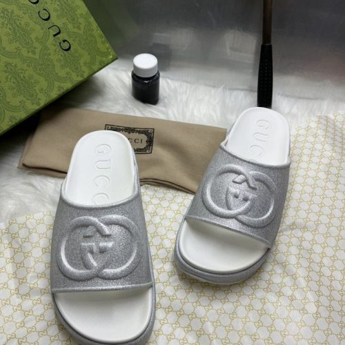 Replica Designer Gucci Fashion Platform Slides
