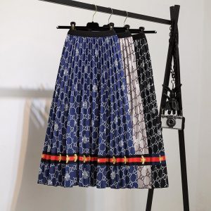 Replica Designer Gucci Fashion Print Skirt