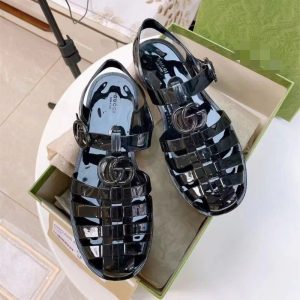 Replica Designer Gucci Fashion Transparent Sandals