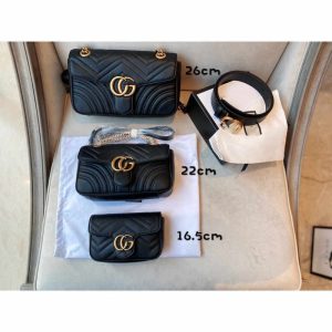 Replica Designer Gucci Gg Marmont Mini Top Handle Bag