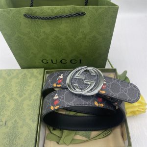 Replica Designer Gucci Gujia'S Rotating Smooth Buckle Belt