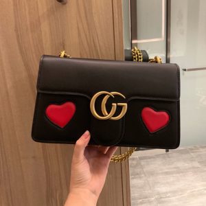 Replica Designer Gucci Heart Shoulder Bag