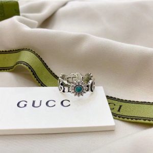 Replica Designer Gucci Hollow Daisy Ring