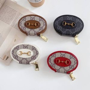 Replica Designer Gucci Horsebit Coin Purse Universal Headphone Bag