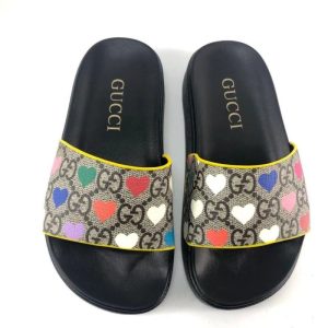 Replica Designer Gucci Kids Printed Casual Slippers