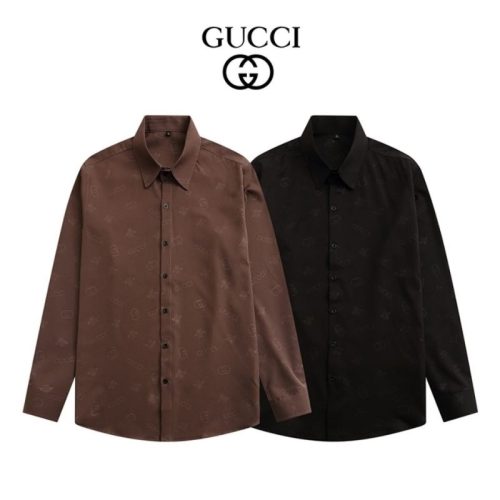 Replica Designer Gucci Long-Sleeved Shirt