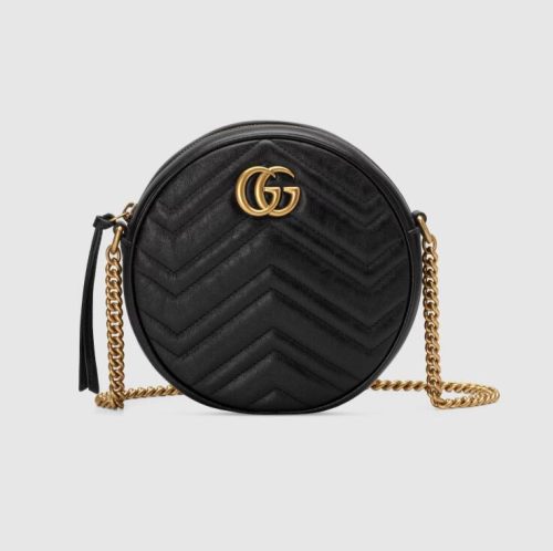 Replica Designer Gucci Marmont Mini Round Shoulder Bag