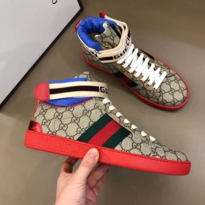 Replica Designer Gucci Men Casual Black All-Match Sneakers