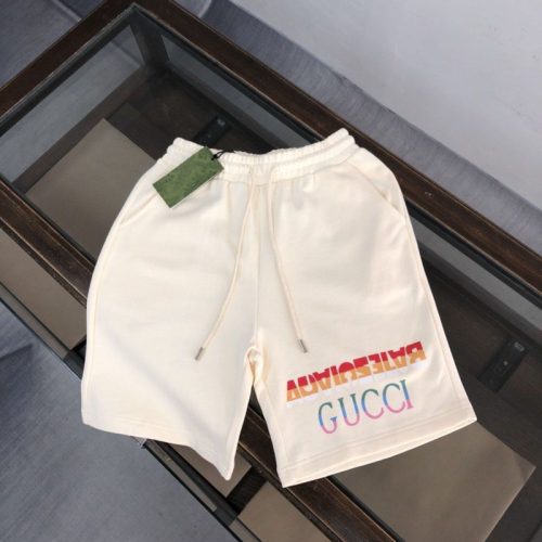 Replica Designer Gucci Men Casual Colorful Letter Print Shorts