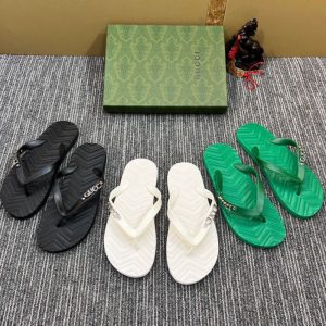 Replica Designer Gucci Men Fashion Trend Leisure Non-Slip Slippers
