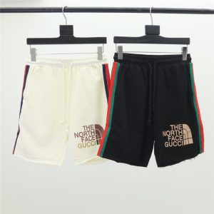 Replica Designer Gucci Men Women Casual Printing Stripe Stitching Shorts