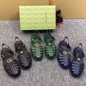 Replica Designer Gucci Men Women Couple Retro Sandals
