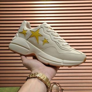 Replica Designer Gucci Men Women Couple Thick-Soled Sneakers