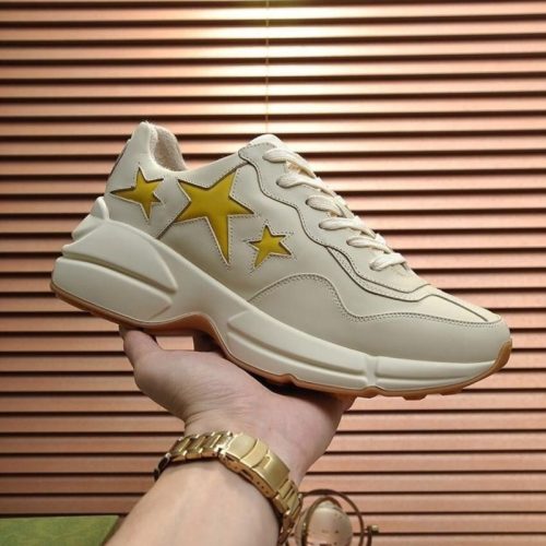 Replica Designer Gucci Men Women Couple Thick-Soled Sneakers