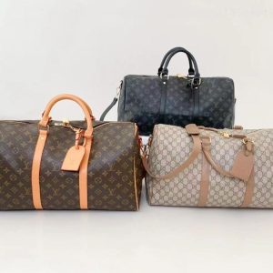 Replica Designer Gucci Men Women Large-Capacity Leather Travel Bags