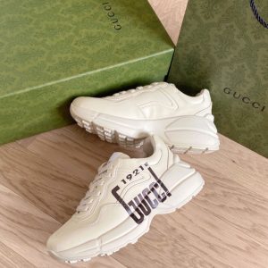 Replica Designer Gucci Men Women Pattern Printing Sneakers