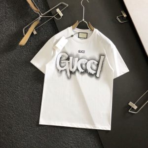 Replica Designer Gucci Men'S Casual Print Letter Short Sleeve T-Shirt