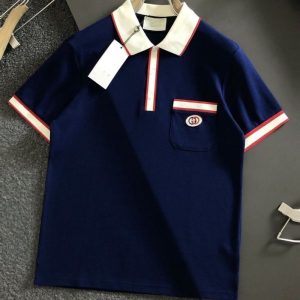 Replica Designer Gucci Men'S Casual Short Sleeve Polo Shirt