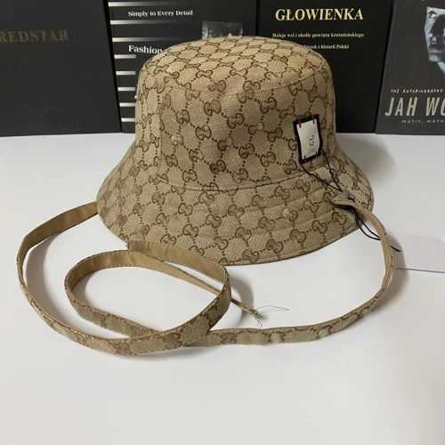 Replica Designer Gucci Monogram Bucket Hat