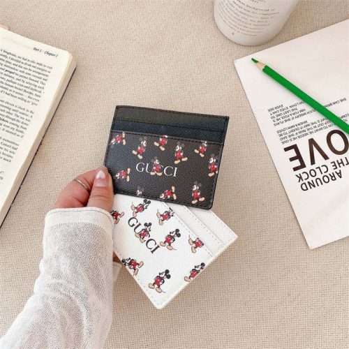 Replica Designer Gucci Multicolor Print Multi-Card Holder