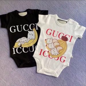 Replica Designer Gucci Newborn Baby Romper Jumpsuit