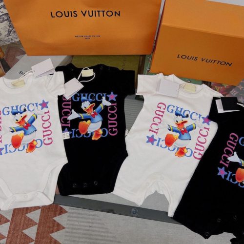 Replica Designer Gucci Newborn Baby Romper Jumpsuit