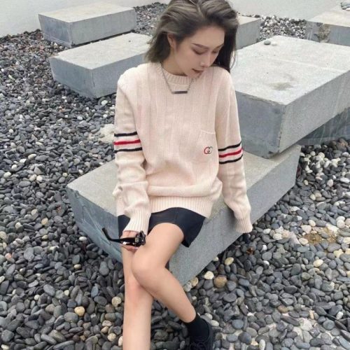 Replica Designer Gucci Pullover Knitted Couple Sweater