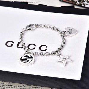 Replica Designer Gucci Retro G Star Love Bracelet