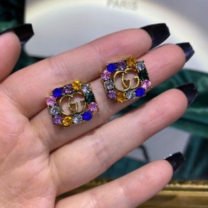 Replica Designer Gucci Retro Letter Earrings