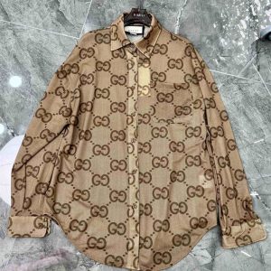 Replica Designer Gucci Retro Mid-Length Breathable Sunscreen Shirt