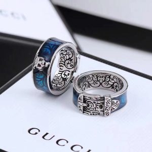 Replica Designer Gucci Retro Tiger Head Carved Ring