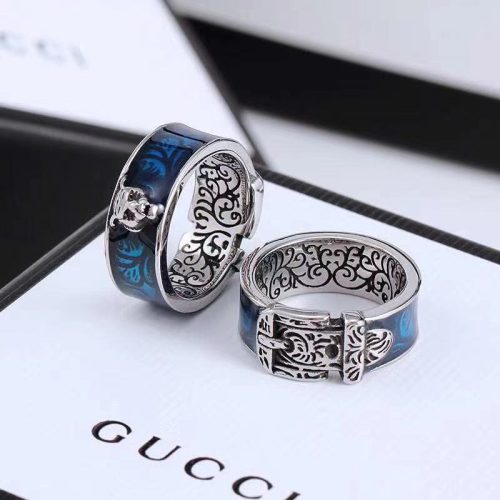 Replica Designer Gucci Retro Tiger Head Carved Ring
