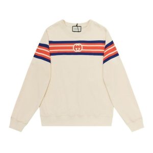 Replica Designer Gucci Round Neck Long-Sleeved Sweatshirt