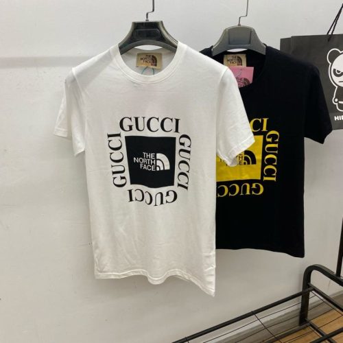 Replica Designer Gucci Short-Sleeved Round Neck T-Shirt