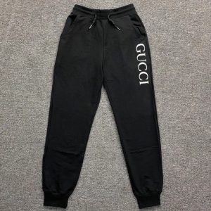 Replica Designer Gucci Side Lettering Sports Sweatpants