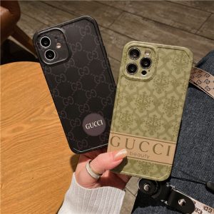 Replica Designer Gucci Silicone Apple Mobile Phone Case