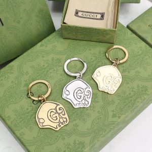 Replica Designer Gucci Skull Pendant Key Chain