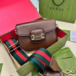 Replica Designer Gucci Solid Crossbody Bag