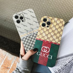 Replica Designer Gucci Stitching Old Flower Apple IPhone Phone Case
