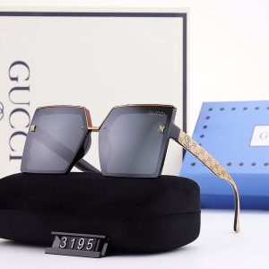 Replica Designer Gucci Sunglasses Men Women Large Frame Sunglasses