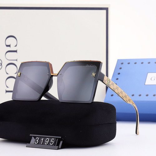 Replica Designer Gucci Sunglasses Men Women Large Frame Sunglasses